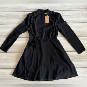 RIHOAS Mini Dress Black Small NWT IN PACKAGE